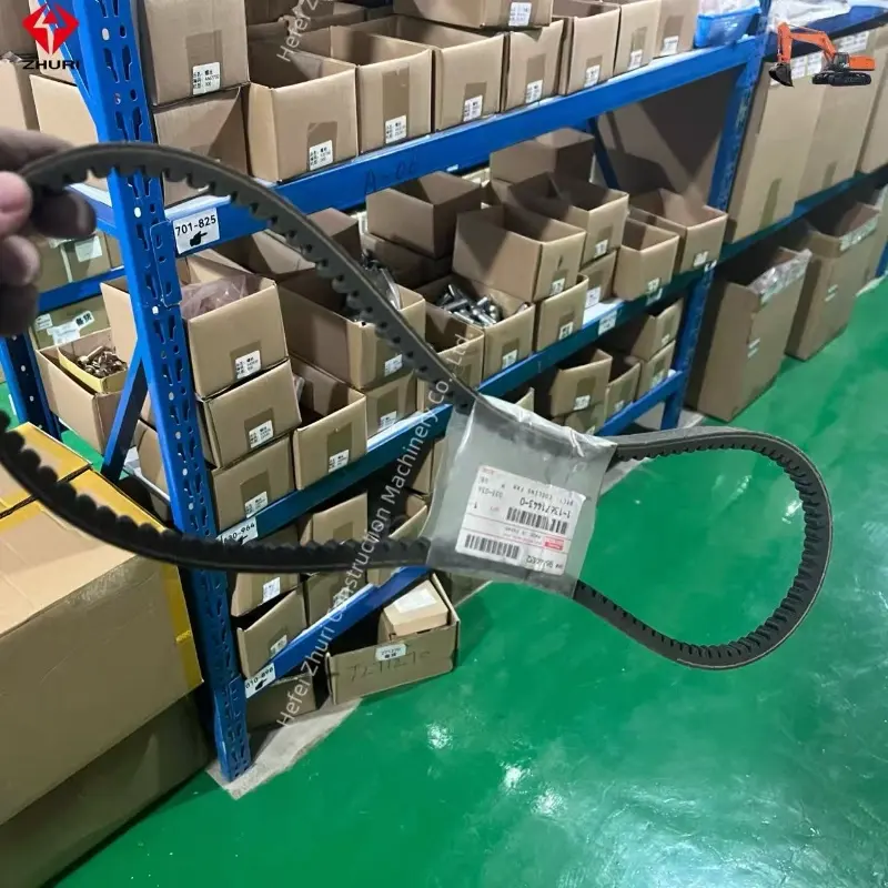 Genuine Isuzu Cooling Fan Belt 1136714430 For Excavator.