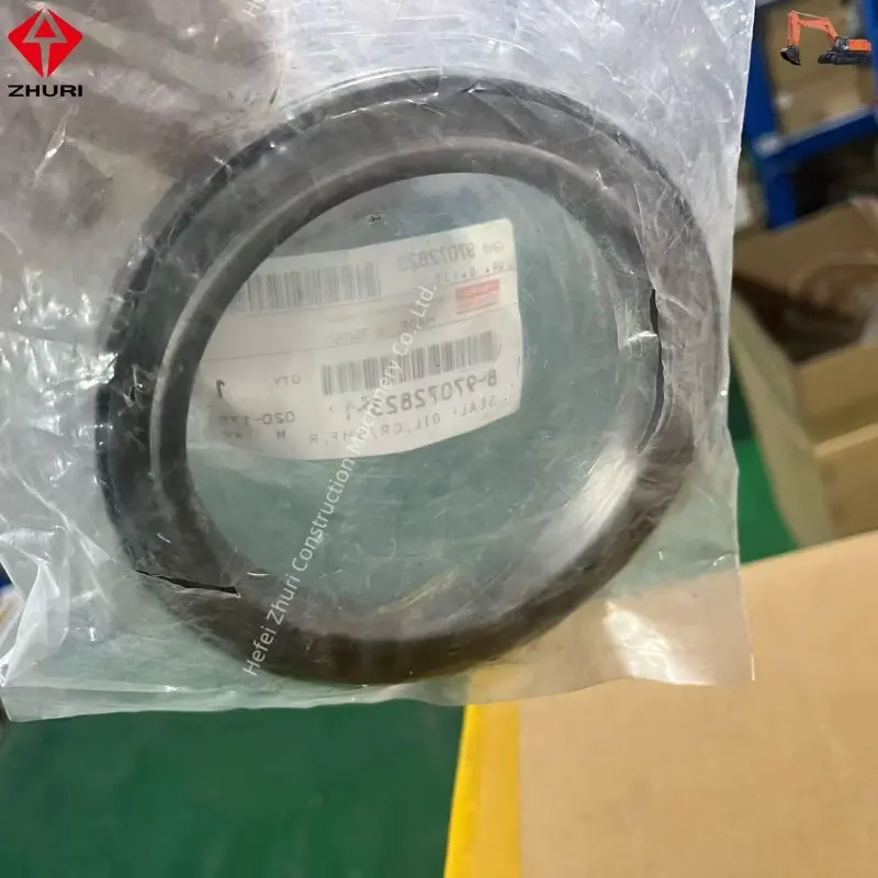 Genuine Isuzu Excavator Parts Crankshaft Oil Seal 8970728231 For 4BG1 4BD1 6BG1 6BD1