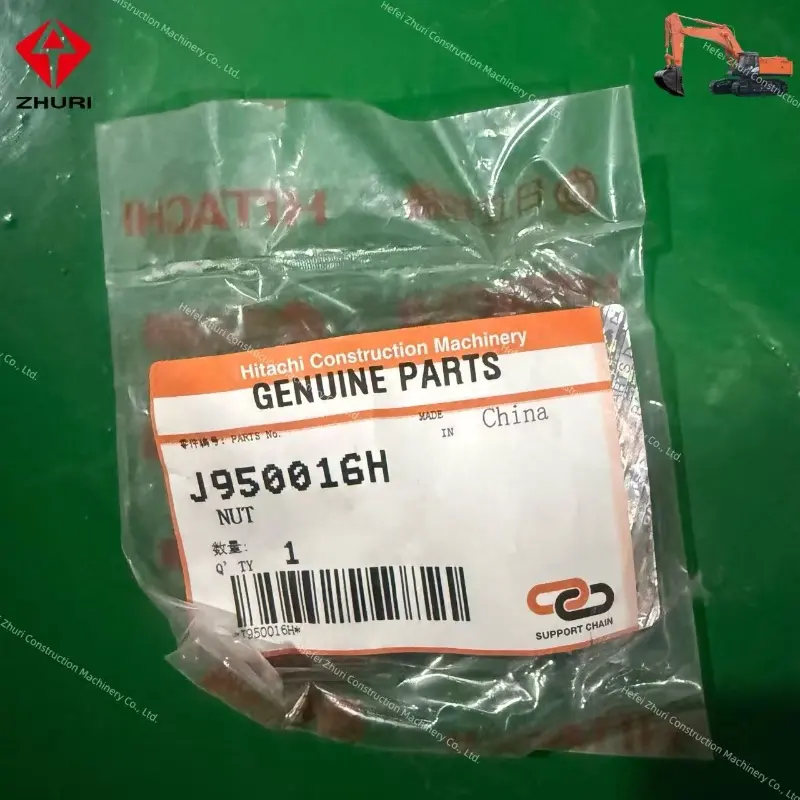 Good Price Original Excavator J950016h Special Nut for Hitachi Parts