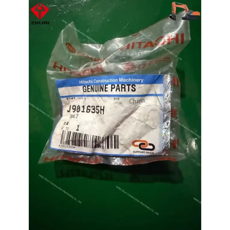 Good Price Precision Locking Genuine Excavator J901635h Bolt for Hitachi Parts