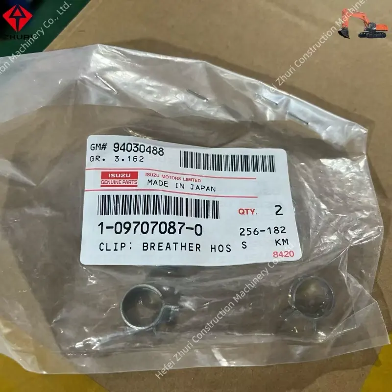 High-quality Genuine Isuzu Excavator Parts Breather Hose Clip 1097070870. (2)