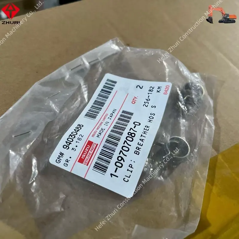 High-quality Genuine Isuzu Excavator Parts Breather Hose Clip 1097070870. (2)