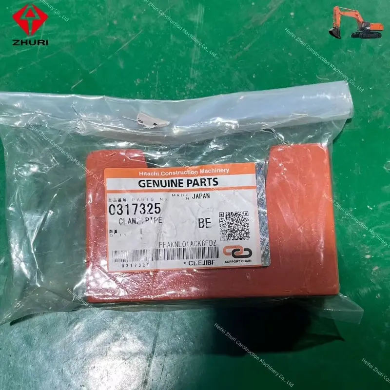 Hitachi 0317325 Excavator Pipe Clamp
