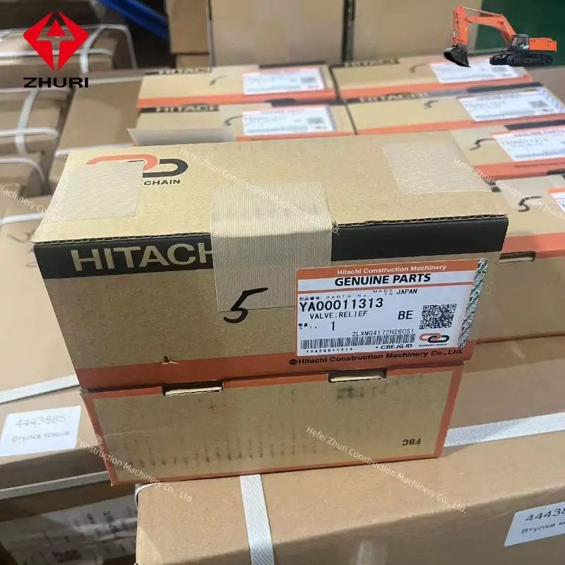 Hot Sale Hitchi Hydraulic YA00011313 Relief Valve for Excavator Parts
