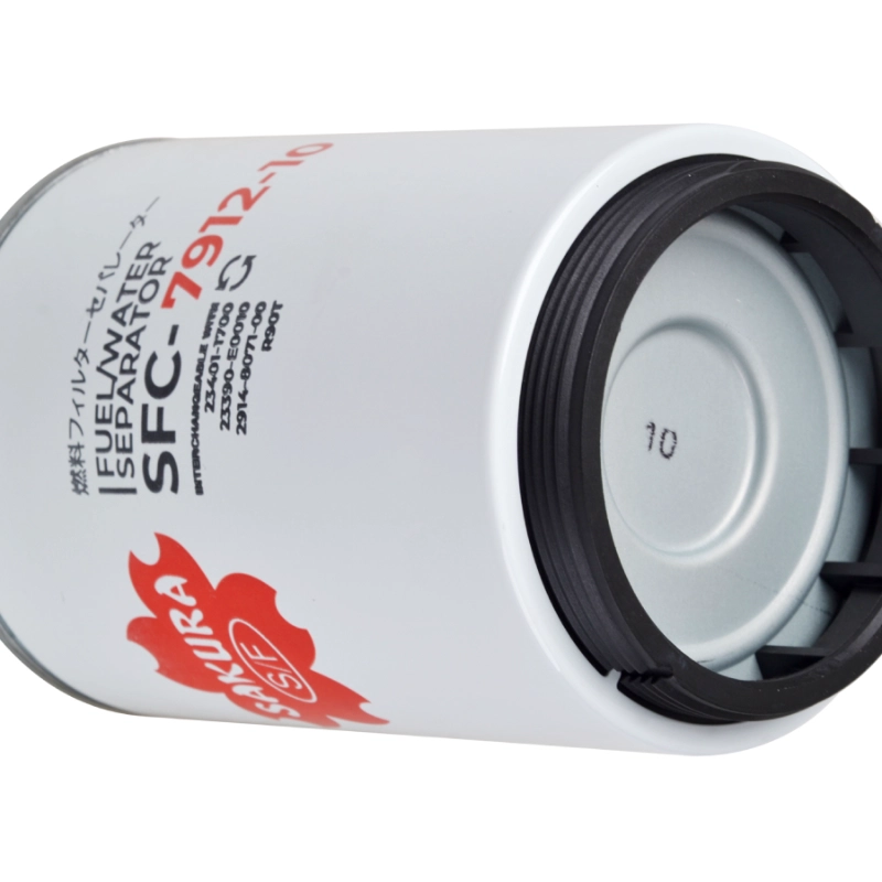 Hot-item OEM Grade Sakura FuelWater Separator SFC-7912-10 For Excavator Parts.