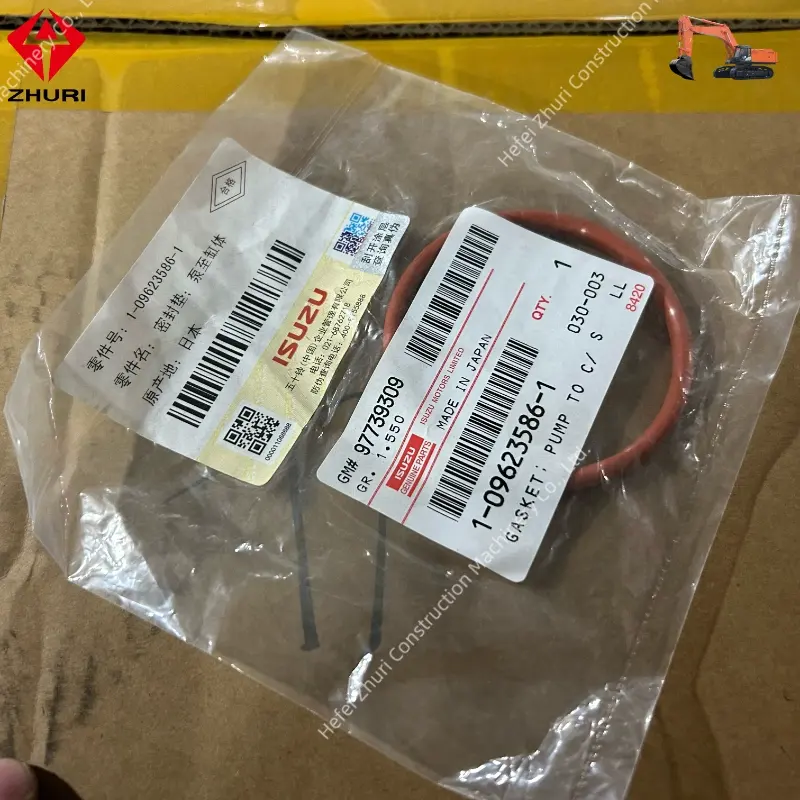 Oiginal Isuzu Excavator Engine Parts Pump to CBl Gasket 1096235861.