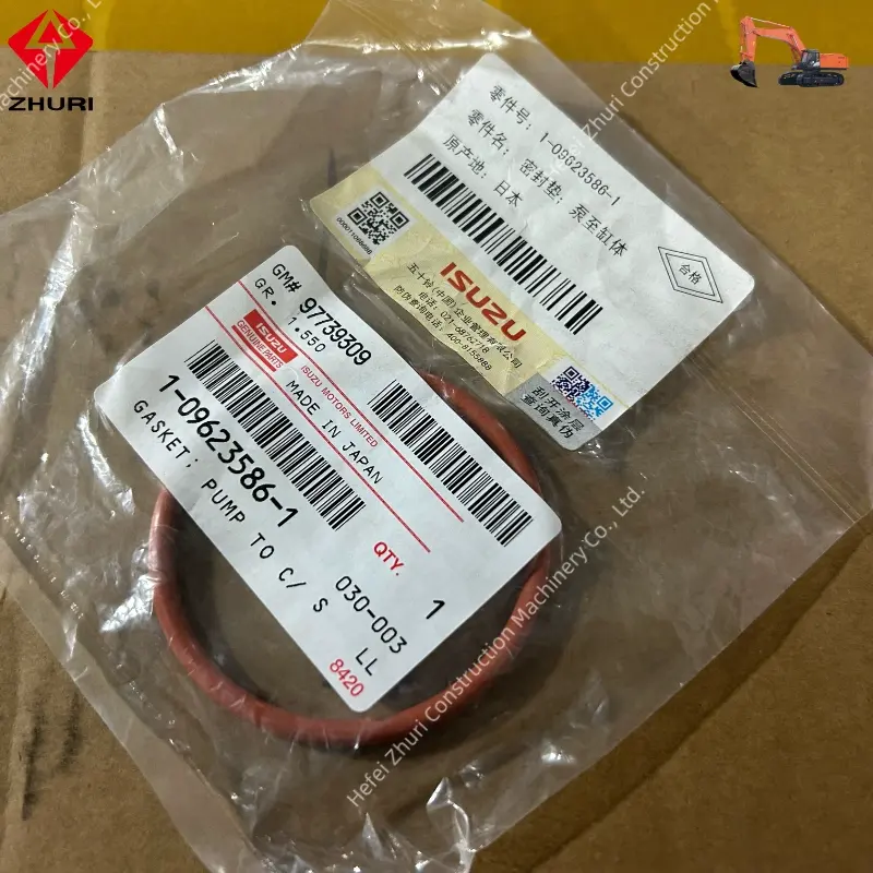Oiginal Isuzu Excavator Engine Parts Pump to CBl Gasket 1096235861.