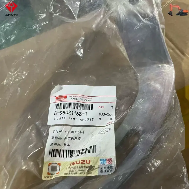 Original Diesel Engine Generator Adjust Plate 8980211681 SH460-5 6UZ1XKSCXKSAXKSS for Isuzu.