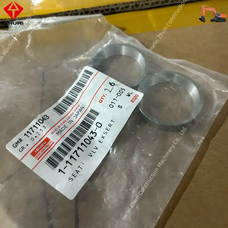 Original Excavaor Engine Parts Exhaust Valve Insert Seat 1117110430 For Isuzu 6bg1.