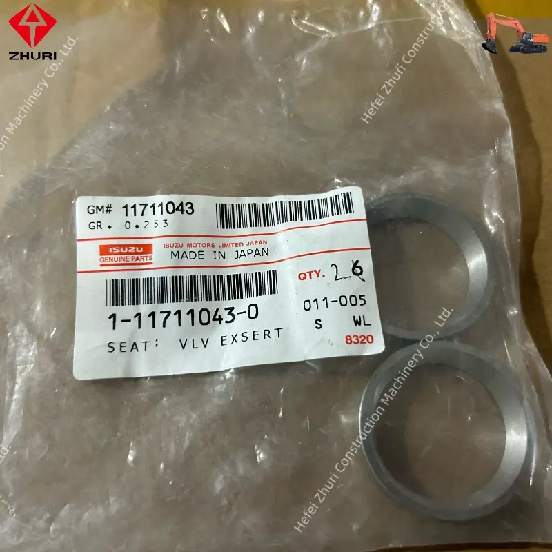 Original Excavaor Engine Parts Exhaust Valve Insert Seat 1117110430 For Isuzu 6bg1.
