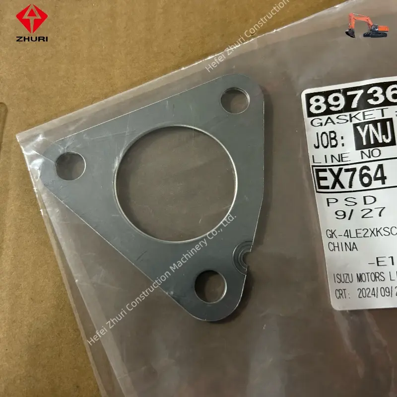 Original Excavator Engine Parts EGR Pipe Gasket 8973679180 For Isuzu 4HK1 6HK1.
