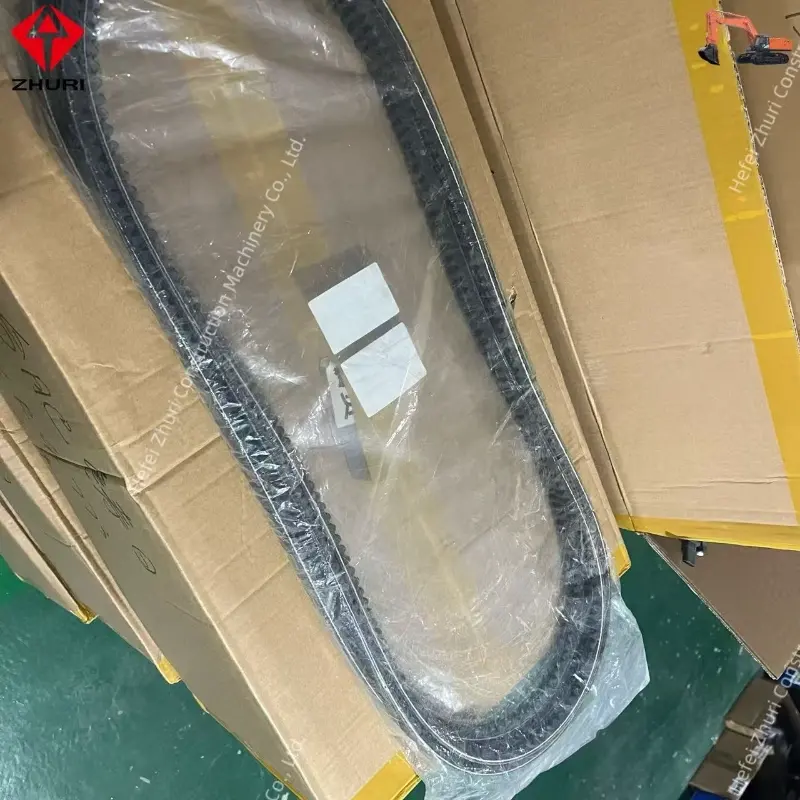 Original Excavator Engine Parts Generator Drive Belt 1136715060 For Isuzu 6WG1T.