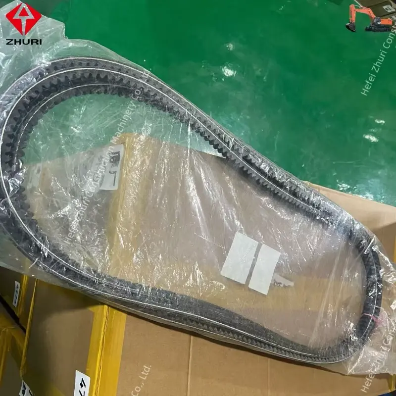 Original Excavator Engine Parts Generator Drive Belt 1136715060 For Isuzu 6WG1T.