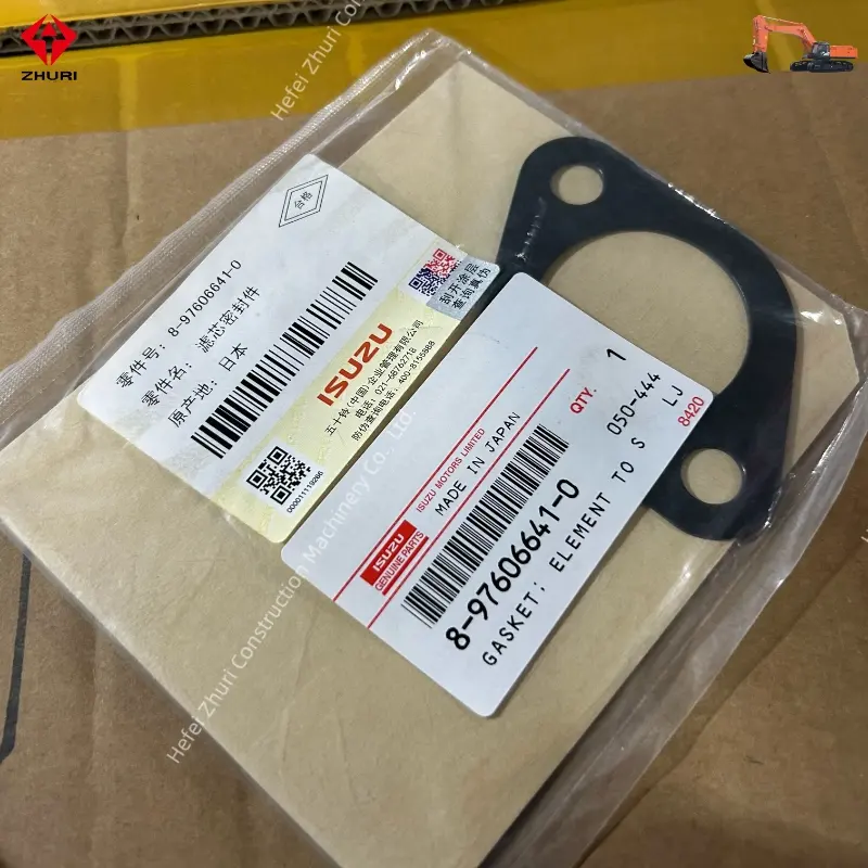 Original Excavator Engine Parts Oil Cooler Gasket 8976066410 for Hitachi.