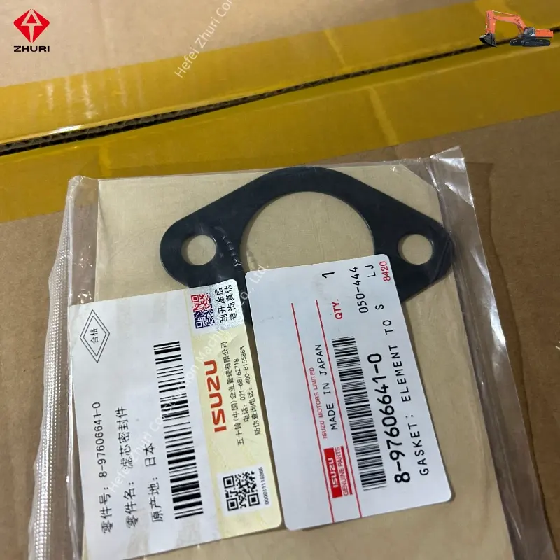 Original Excavator Engine Parts Oil Cooler Gasket 8976066410 for Hitachi.