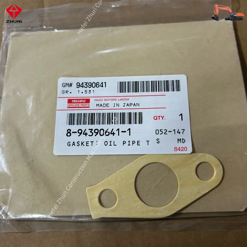 Original Excavator Engine Parts Oil Pipe Gasket 8943906411 for Isuzu.