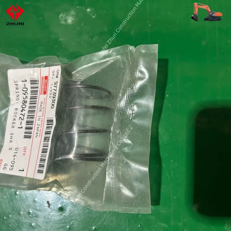Original Excavator Engine Parts Rocker Shaft Spring 1095804721 For Isuzu 6wg1 Y9f.