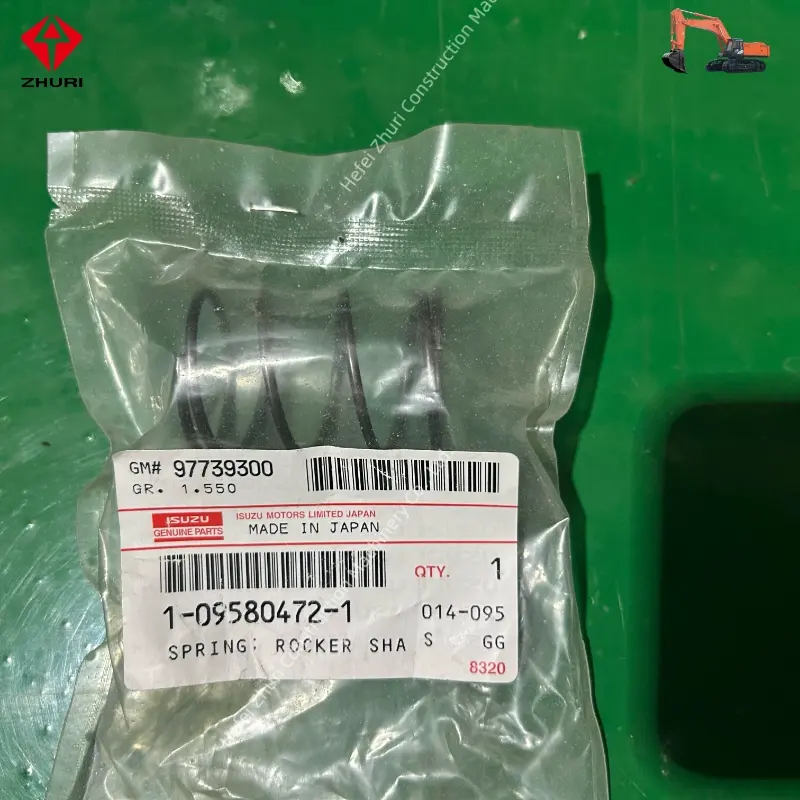 Original Excavator Engine Parts Rocker Shaft Spring 1095804721 For Isuzu 6wg1 Y9f.