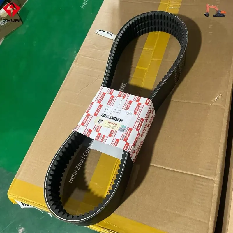 Original Excavator Engine Parts WATER PUMP DRIVE BELT 8981529060 Suitable For ISUZU 6BG1 6HK1.
