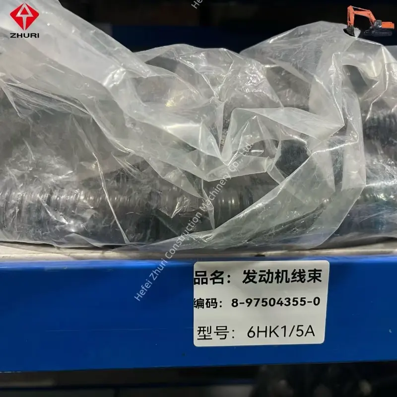 Original Excavator Engine Parts Wiring Harness 8975043550 For Hitachi 6HK1 ZAX240-5A.