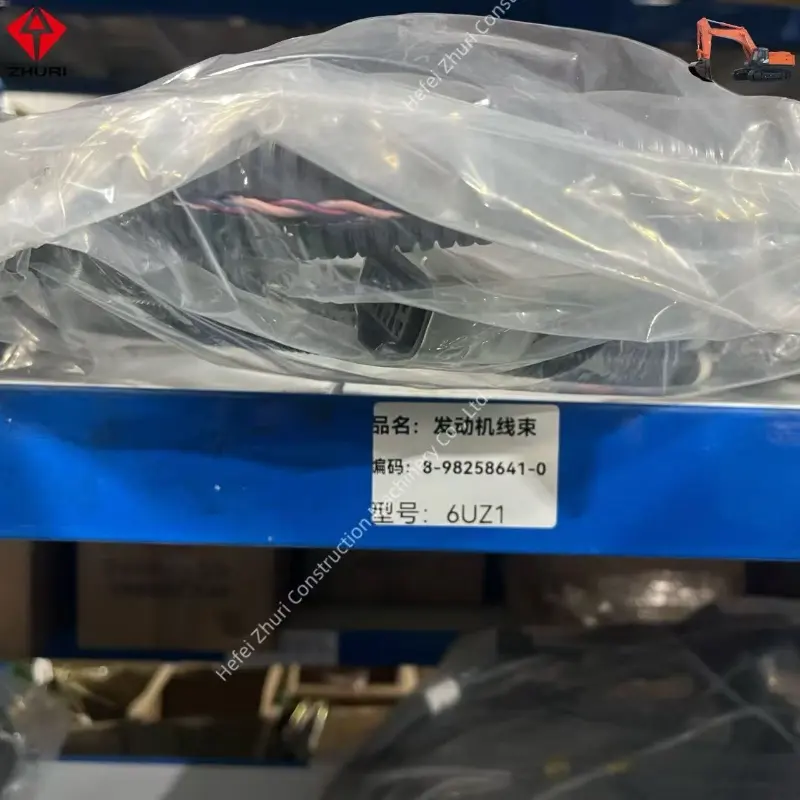 Original Excavator Engine Parts Wiring Harness 8982586410 For ISUZU 6UZ1.