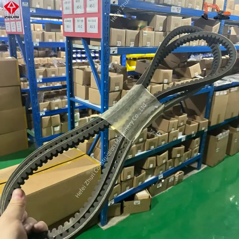 Original Excavator Parts Cooling Fan Belt 1136712880 For Hitachi.