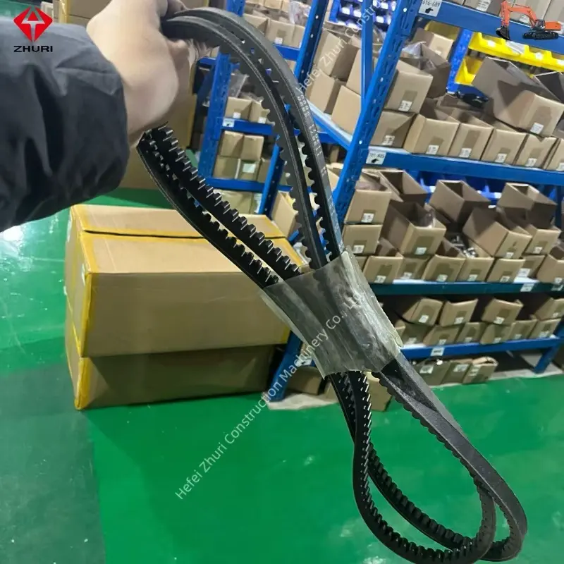 Original Excavator Parts Cooling Fan Belt 1136712880 For Hitachi.