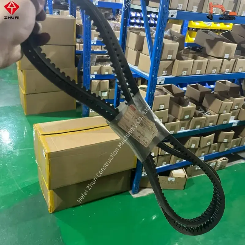 Original Excavator Parts Cooling Fan Belt 1136712880 For Hitachi.