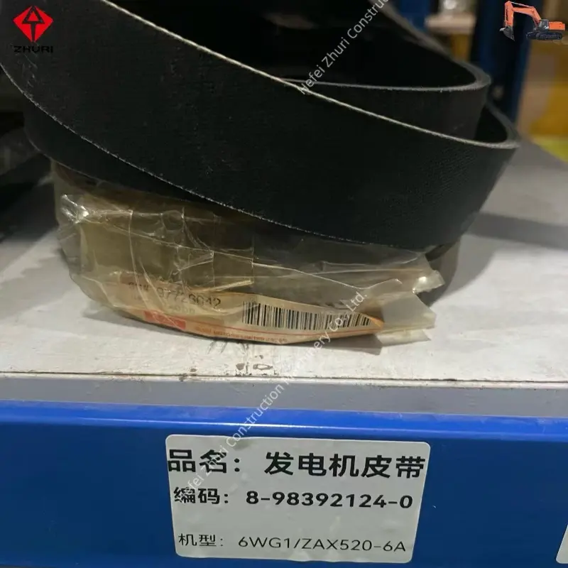 Original Excavator Parts Cooling Fan Belt 8983921240 For Hitachi.