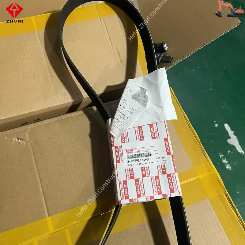 Original Excavator Parts Cooling Fan Belt 8983921240 For Hitachi.
