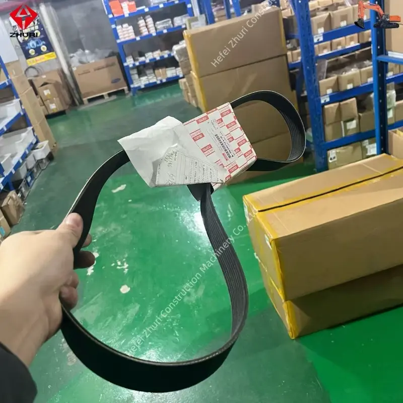 Original Excavator Parts Cooling Fan Belt 8983921240 For Hitachi.