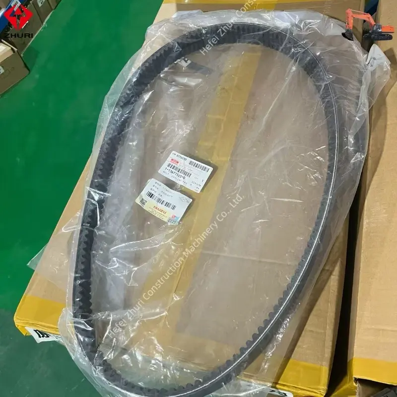 Original Excavator Spare Parts Cooling Fan Belt 1136715200 Suitable For ISUZU 6WG1.