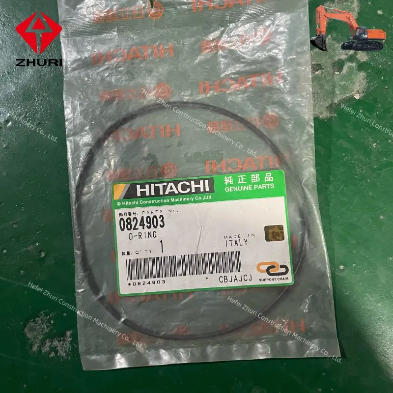 Original HITACHI Excavator O-Ring 0824903 for ZX70 ZX85