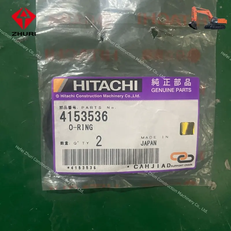 Original HITACHI Excavator O-Ring 4153536 for ZX240 ZX450 ZX470