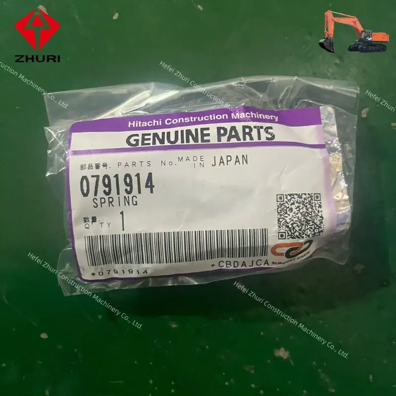 Original High-Strength 0791914 Spring for Excavator Parts