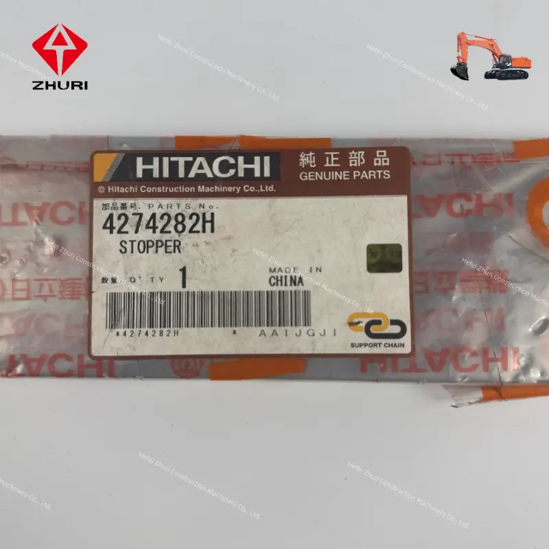 Original Hitachi Excavator Spare Parts Stopper 4274282