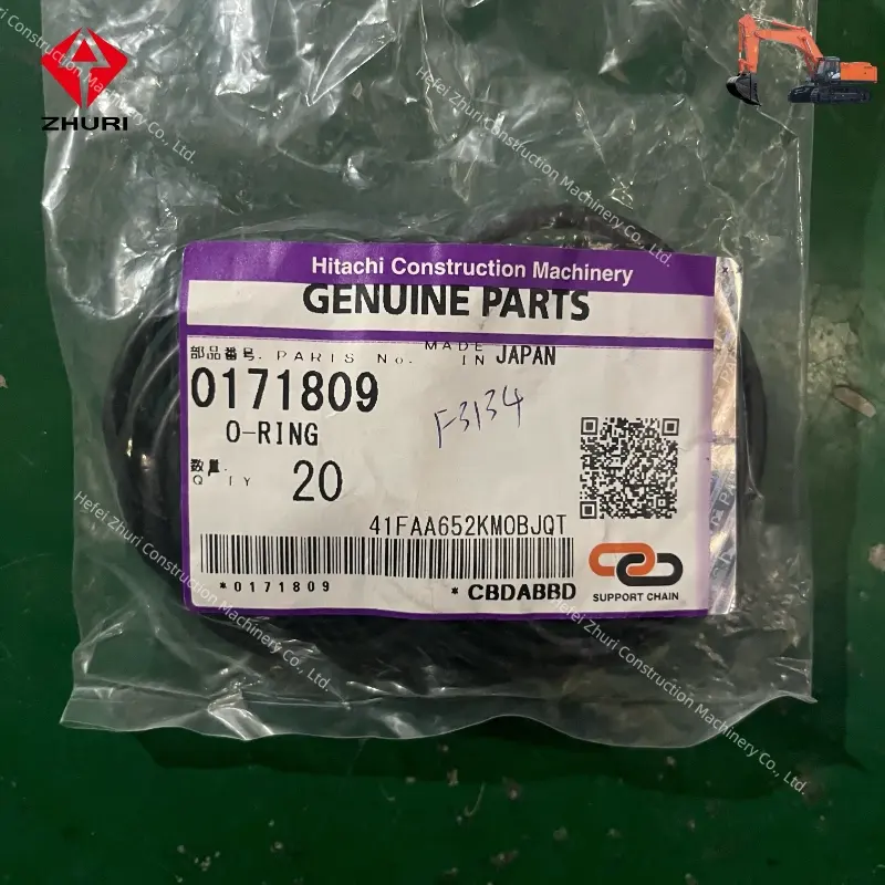 Original Multi-Model 0171809 O-Ring for Excavator Parts