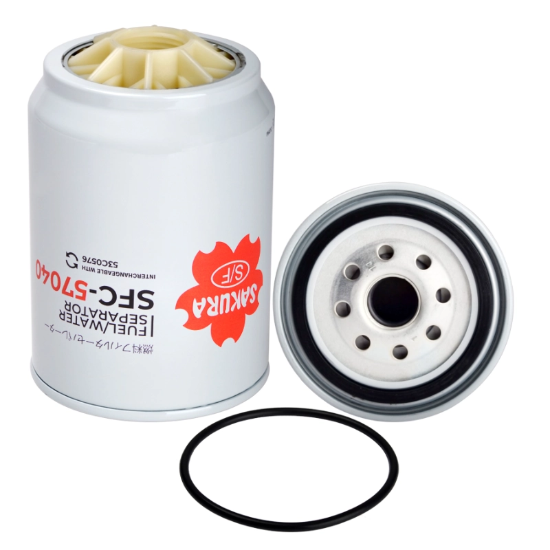 Premium OEM Grade Sakura FuelWater Separator SFC-57040 For Excavator Parts.