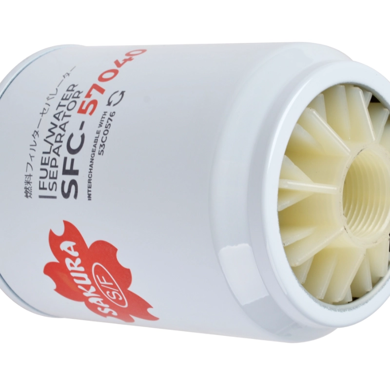 Premium OEM Grade Sakura FuelWater Separator SFC-57040 For Excavator Parts.