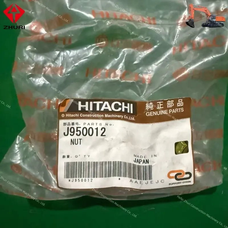 Wholesale Special Fastening Original Excavator J950012 Nut for Hitachi Parts