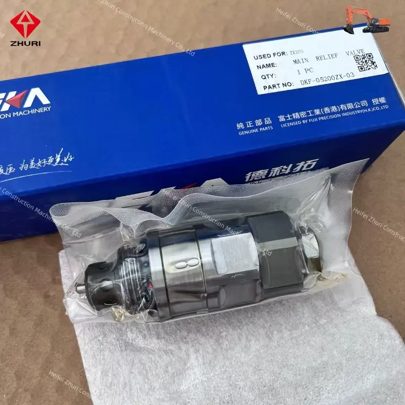 DKF-05200ZX-03 Main Relief Valve for ZX200 Excavator
