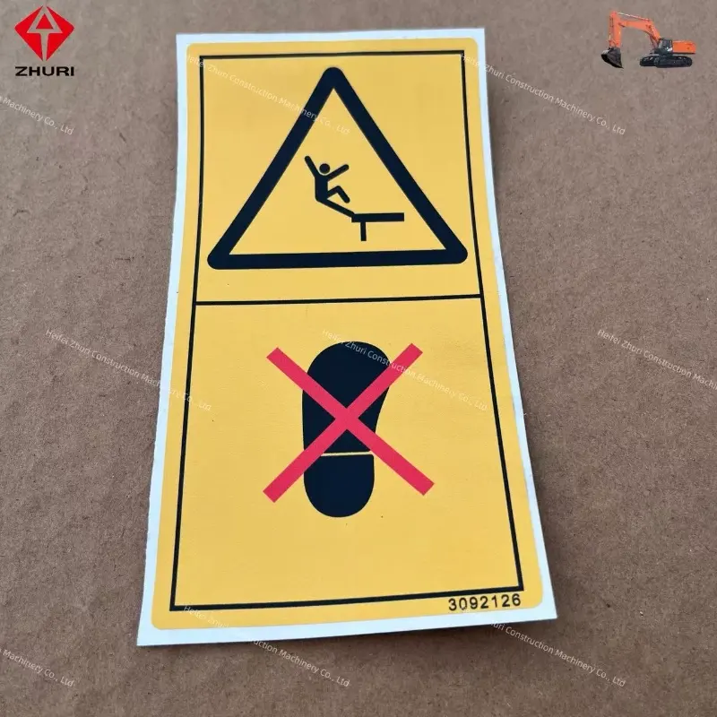 ZX200-3G Hood Decal Sticker 3092126