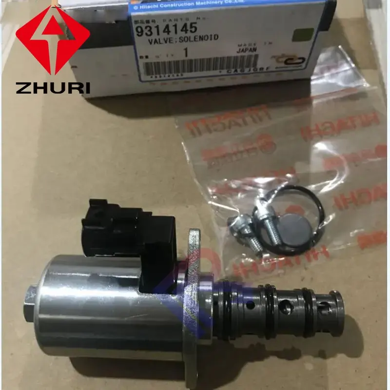 Hitachi Excavator spare parts original Solenoid Valve 9314145 for