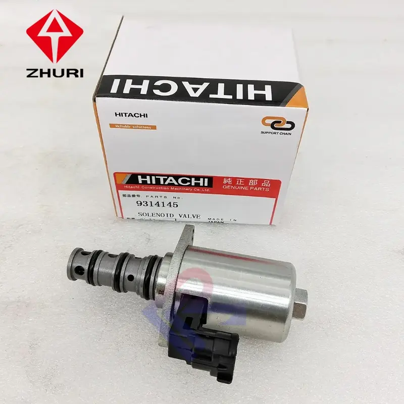 Hitachi Excavator spare parts original Solenoid Valve 9314145 for