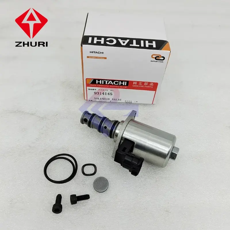 Hitachi Excavator spare parts original Solenoid Valve 9314145 for