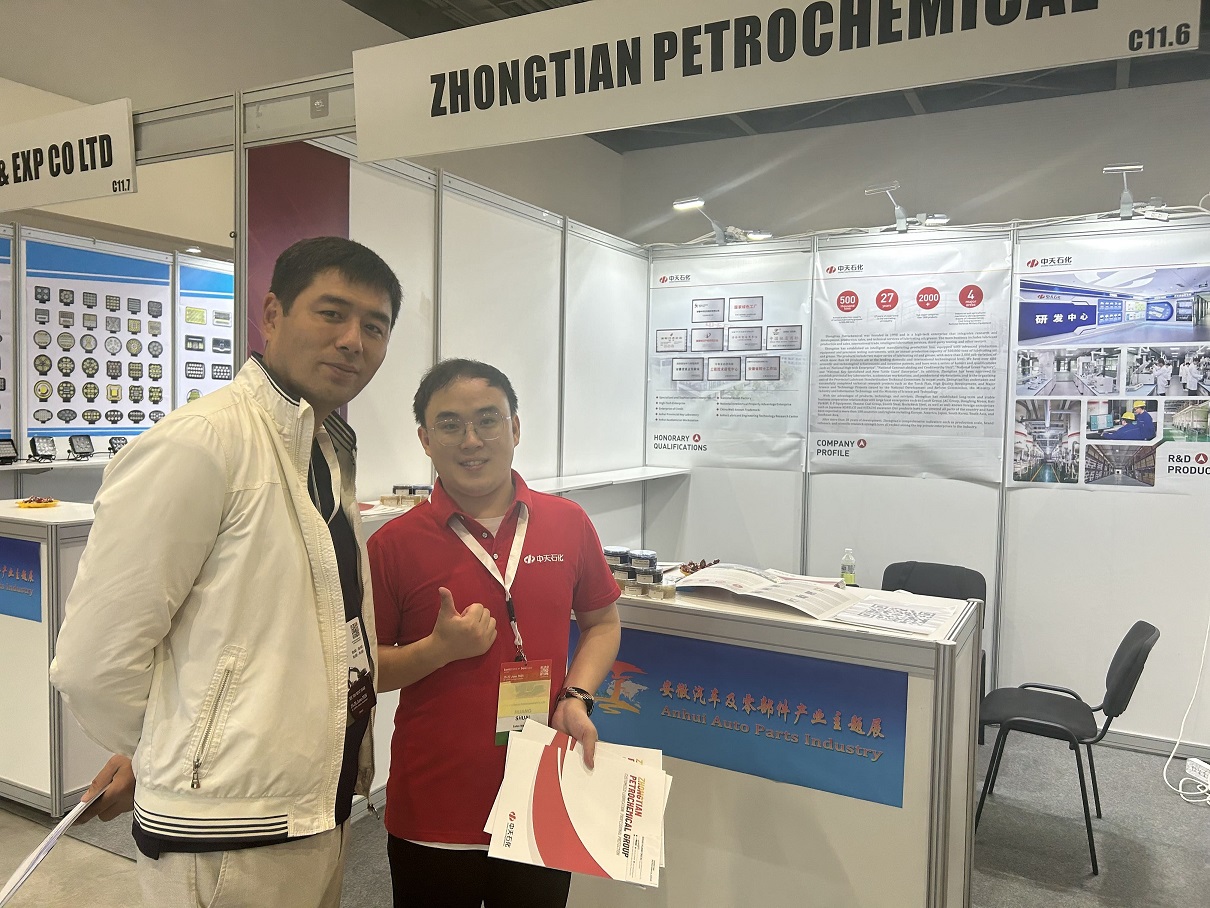 Zhongtian Petrochemica participa en KOMTRANS+BUSEXPO ASTANA 2025