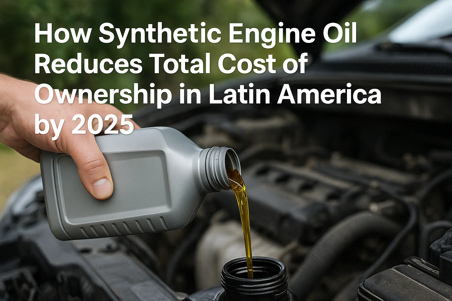 How synthetic engine oil reduces total cost of ownership in Latin America by 2025