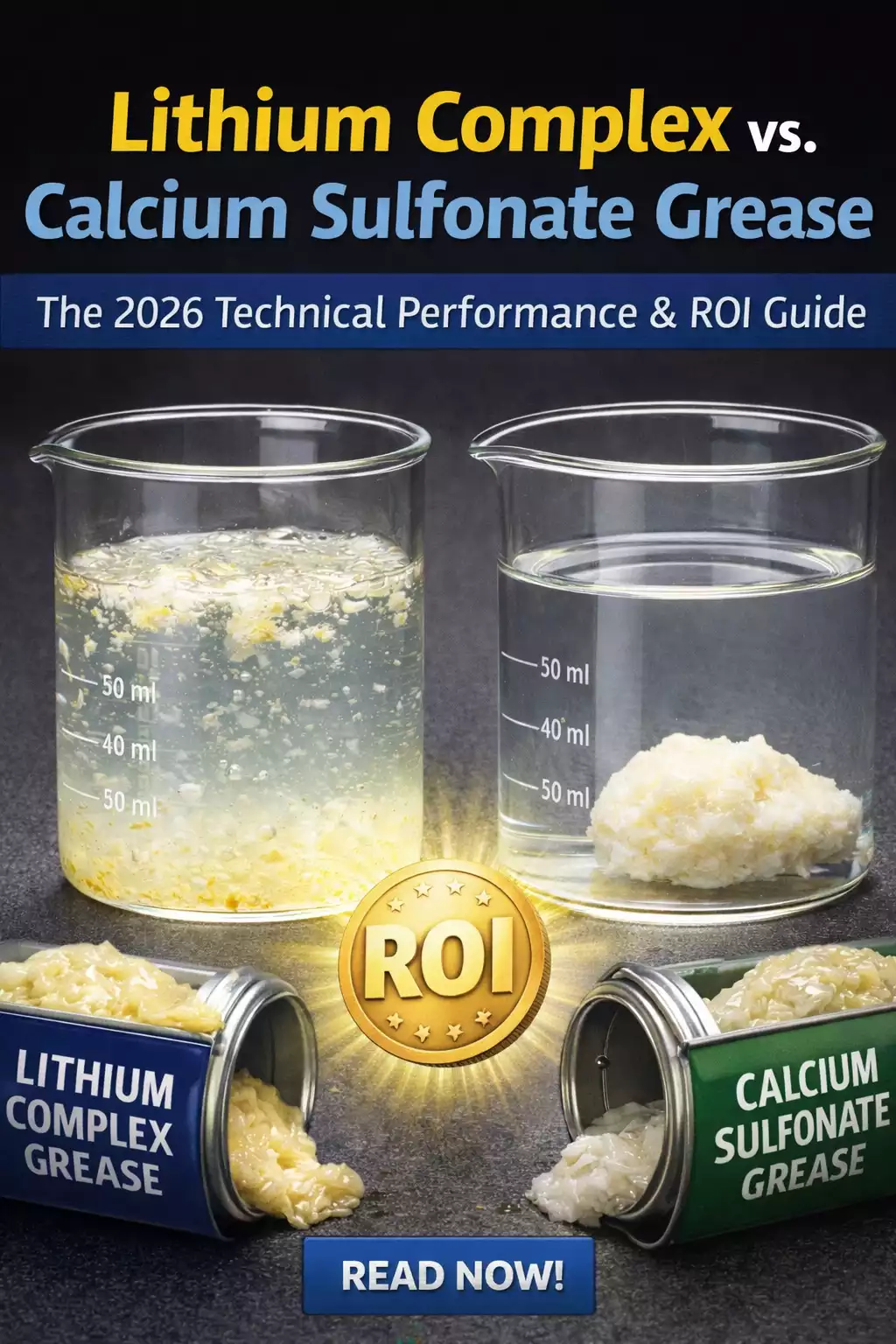 Lithium Complex vs. Calcium Sulfonate Grease: The 2026 Technical Performance & ROI Guide
