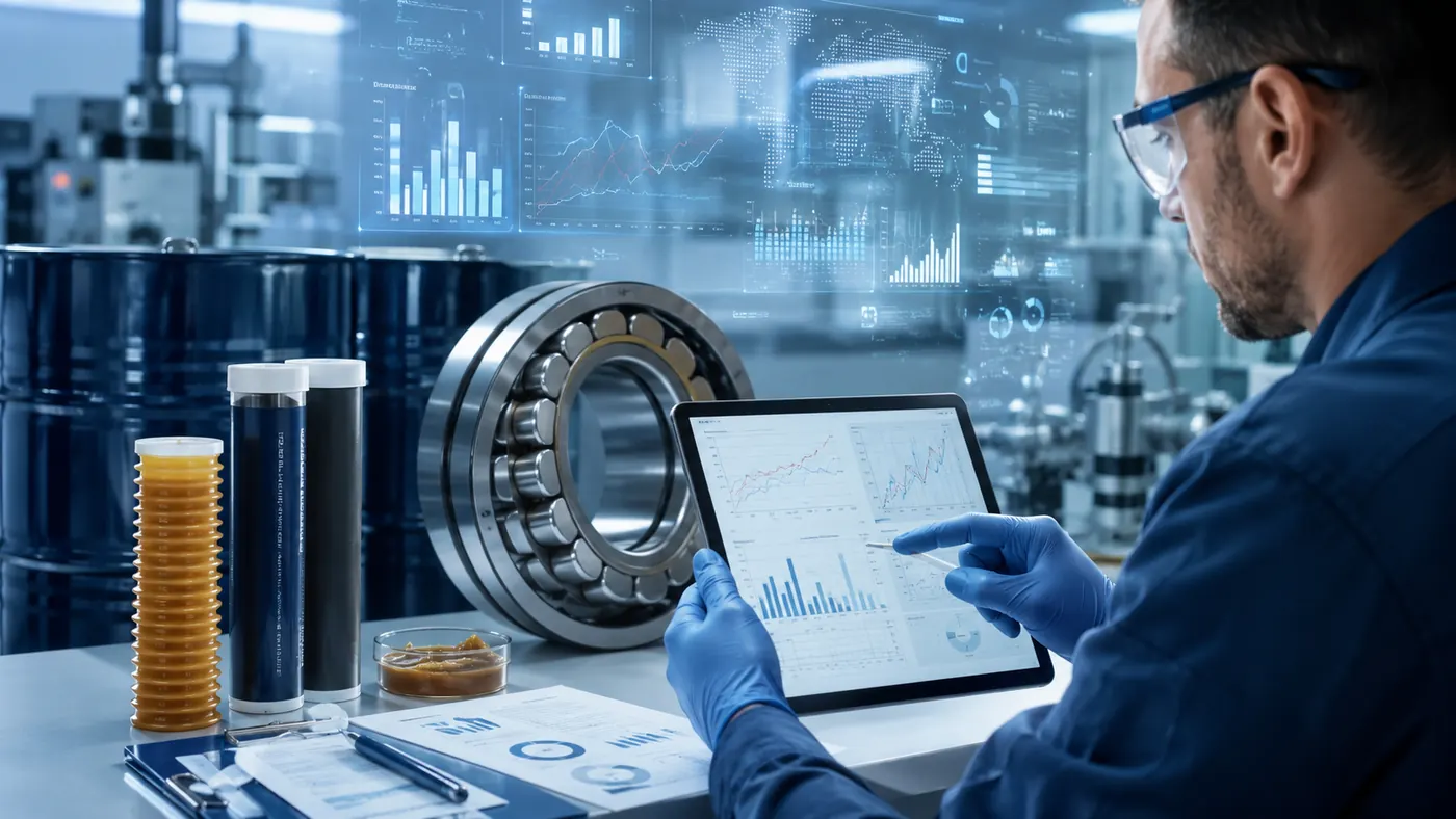 Statistiques de l'industrie des lubrifiants : Comment les acheteurs doivent utiliser les données avant de choisir entre graisse et huile