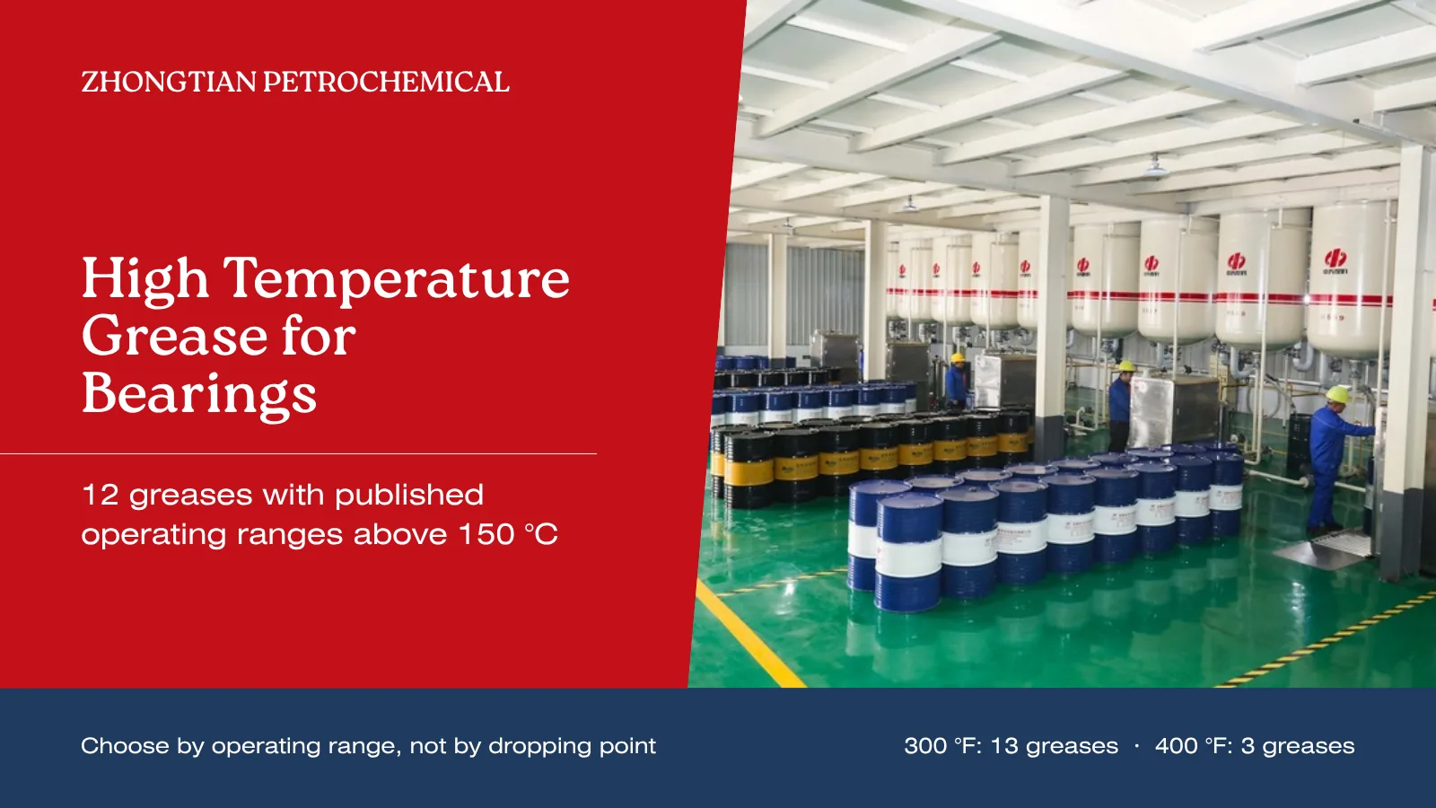 High Temperature Grease Selector: Find a Bearing Grease for 150 °C and Above